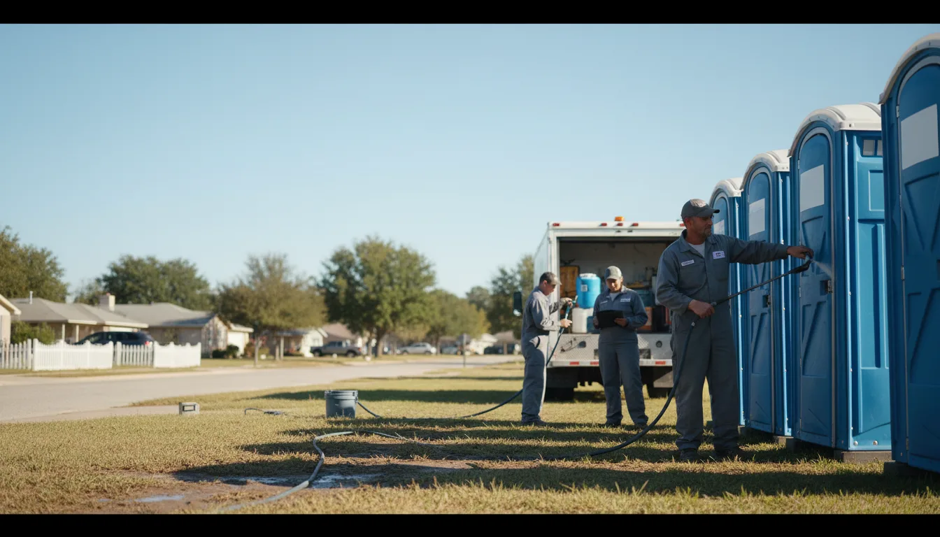Long-Term Portable Toilet Rental in Clearwater Beach, FL near me